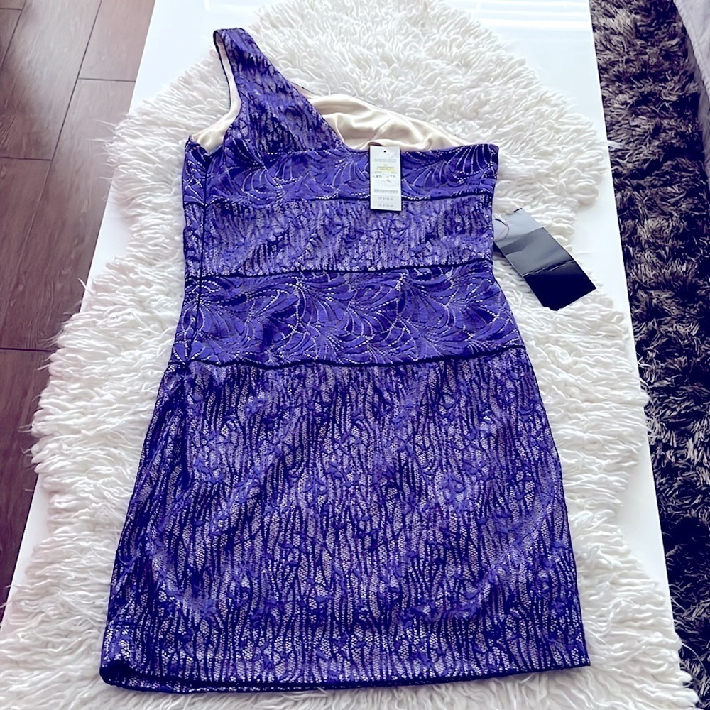 Bebe One Shoulder Mini Dress! Tags Attached! Valentines Day!π - Picture 14 of 16